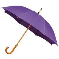 Classic automatic paraplu met krulhaak