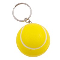 Sleutelhanger met anti stress tennisbal