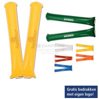 Opblaasbare Air Sticks - Noise sticks - plastic klappers