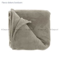 Zachte fleece deken gratis bedrukt