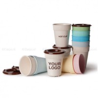 Herbruikbare koffiebekertjes met opdruk