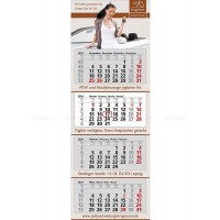 4-maandkalender Wandkalender 4 maandblokken