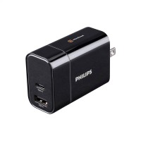 Philips Travel Charger with imprint