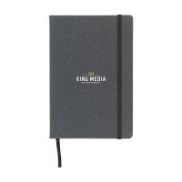 Montana FSC-MIX Recycled Leather Notebook A5 with imprint