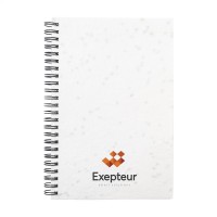 Seed Paper Notebook A5 with imprint