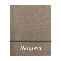 Recycled leather Notebook A5 notitieboek laten bedrukken
