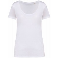 Dames slub T-shirt - 130 gr/m2