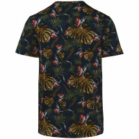 Ecologisch heren-T-shirt met tropische print