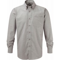 Men's Long-Sleeved Oxford Shirt
