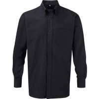 Men's Long-Sleeved Oxford Shirt