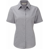 Short-Sleeved Ladies' Oxford Shirt