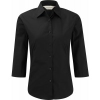 Ladies' 3/4 Sleeved Fitted Shirt