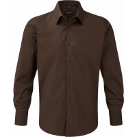 Men's Long-Sleeved Fitted Shirt