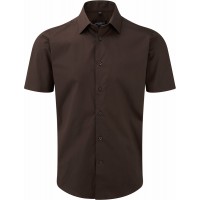 Men's Short-Sleeved Fitted Shirt
