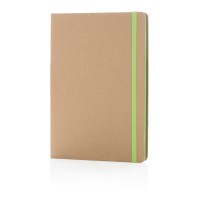 A5 recycled kraft notitieboek laten bedrukken