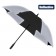 Falcone - Reflecterende paraplu - Automaat - Windproof - 120 cm - Zwart / Zilver