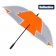 Falcone - Reflecterende paraplu - Automaat - Windproof - 120 cm - Oranje / Zilver