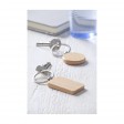 WoodKey Rectangle keychain with imprint