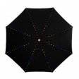 Falcone - LED paraplu - Automaat - Windproof - 104 cm - Zwart